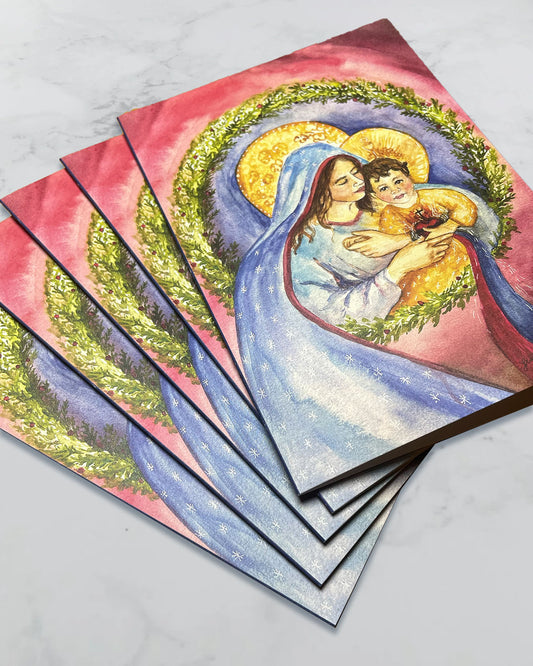 Merciful Heart of the Christ Child Greeting Cards