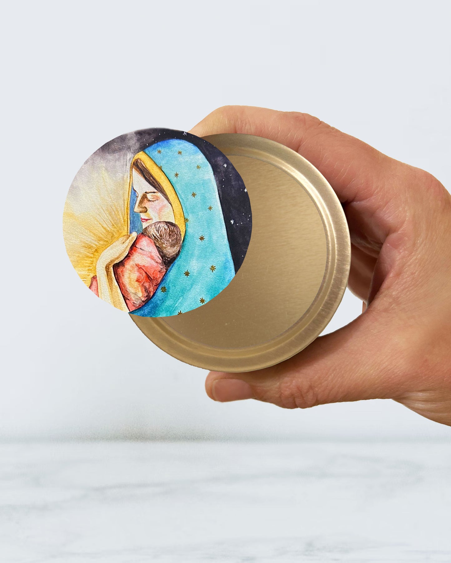 Bundle of Light Candle Tin (Chrism)