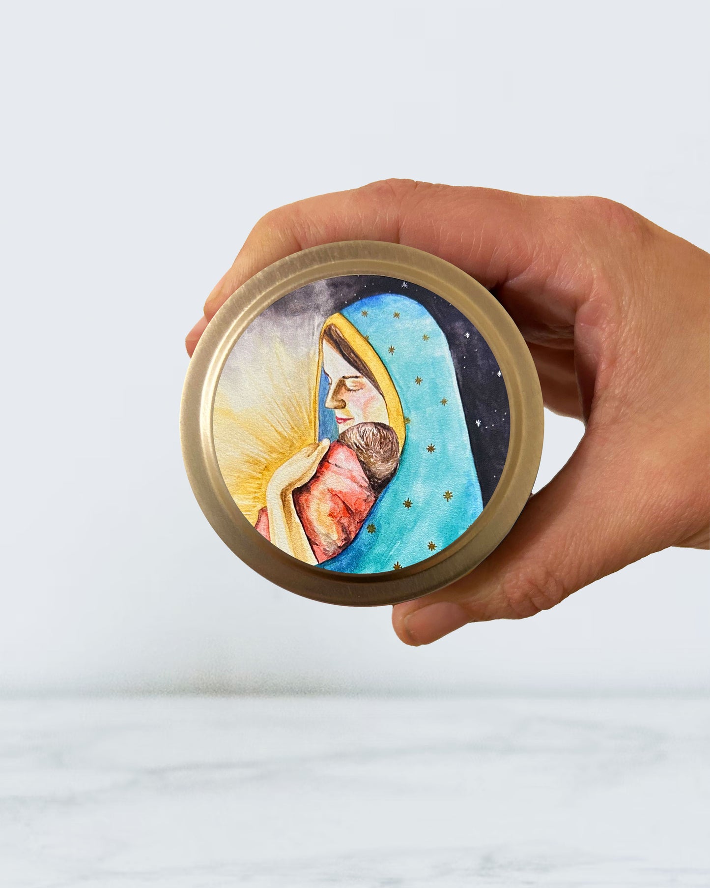 Bundle of Light Candle Tin (Chrism)