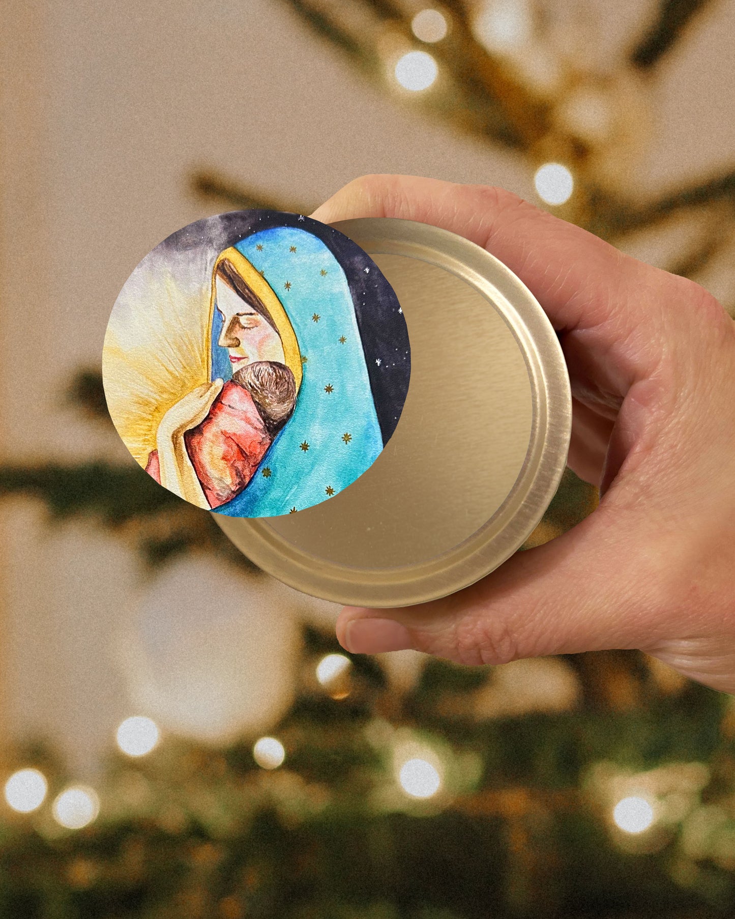 Bundle of Light Candle Tin (Chrism)