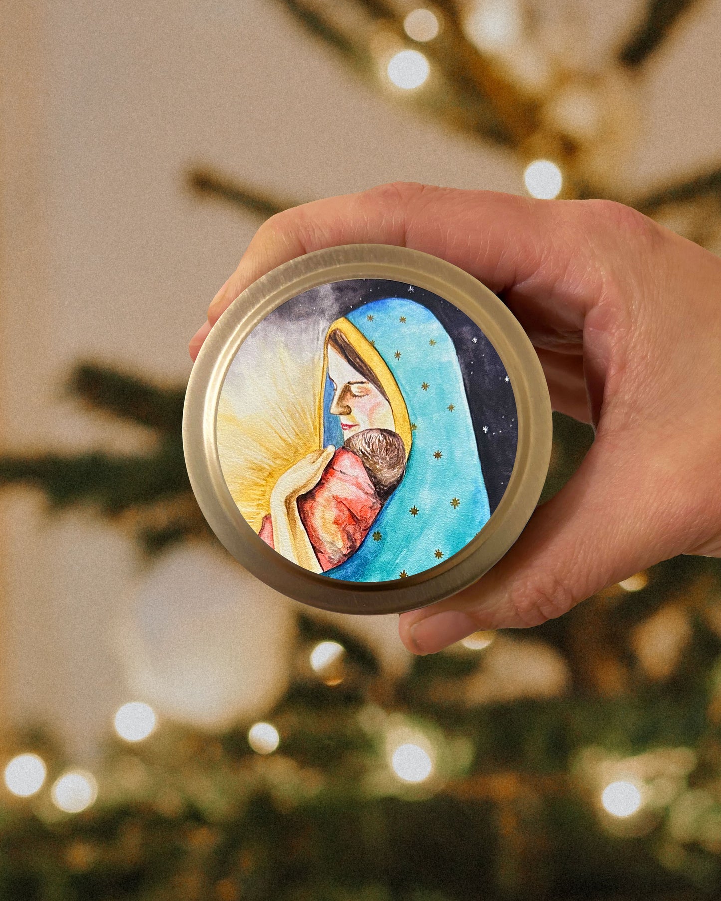 Bundle of Light Candle Tin (Chrism)