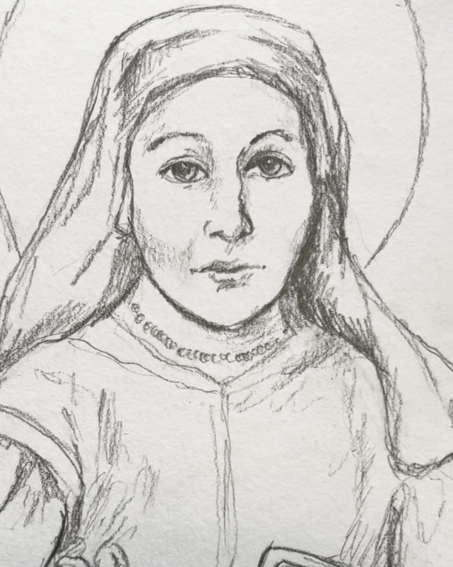 Saint Series: Original of Saint Dymphna