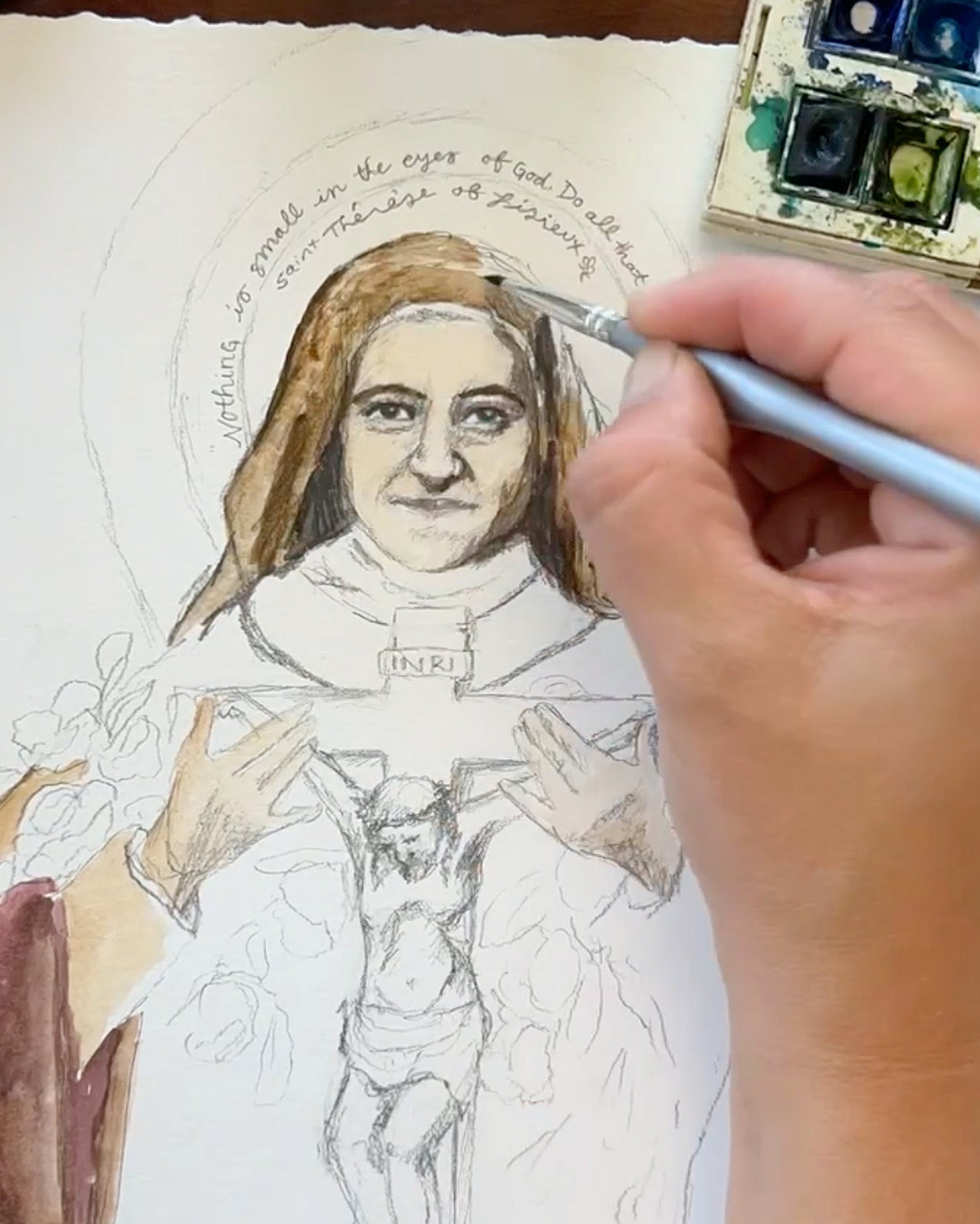 Saint Series: Original of Saint Therese of Lisieux