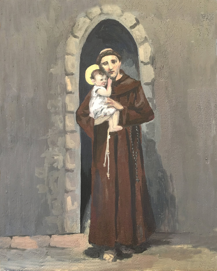 Saint Anthony and the Child Jesus