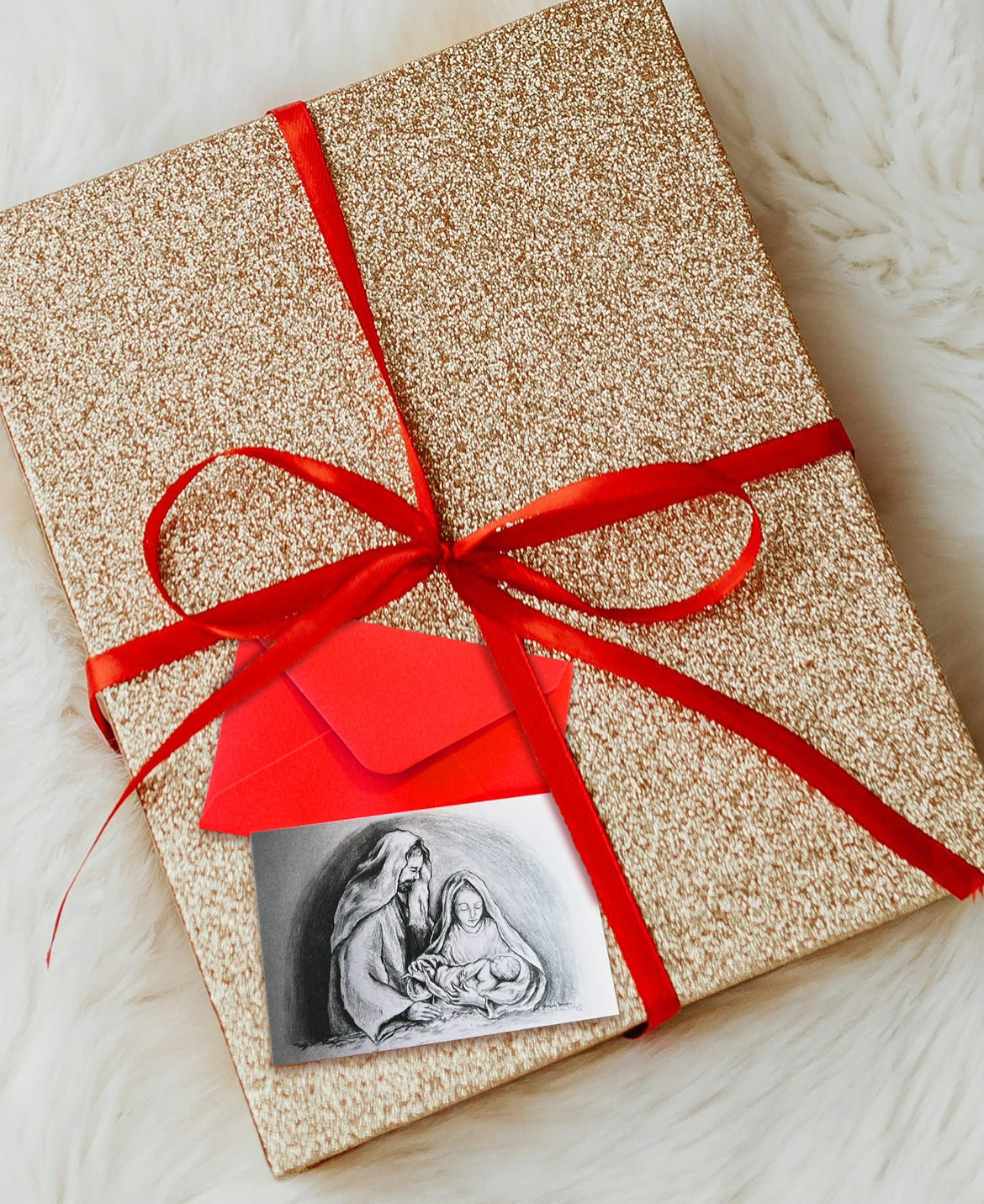 Holy Family Christmas Gift Card Tags