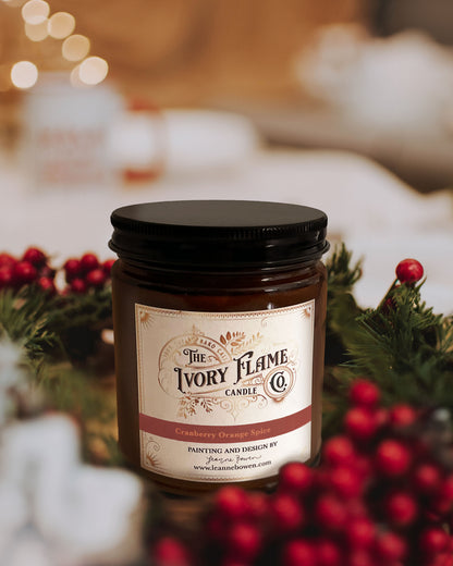 Holy Family Candle (Cranberry Orange Spice)