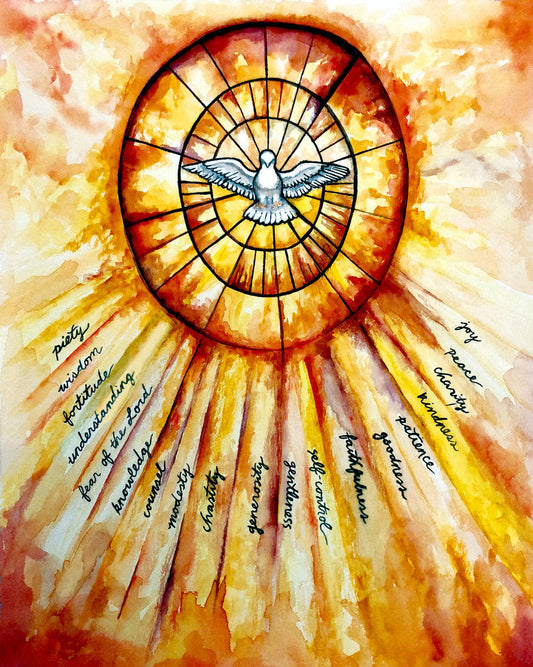 Parish Use- Fruits And Gifts Of The Holy Spirit Digital Download