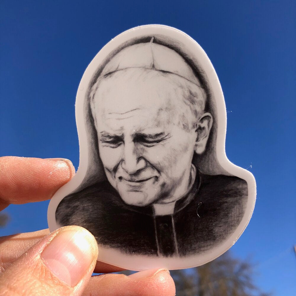 Saint John Paul II Vinyl Stickers