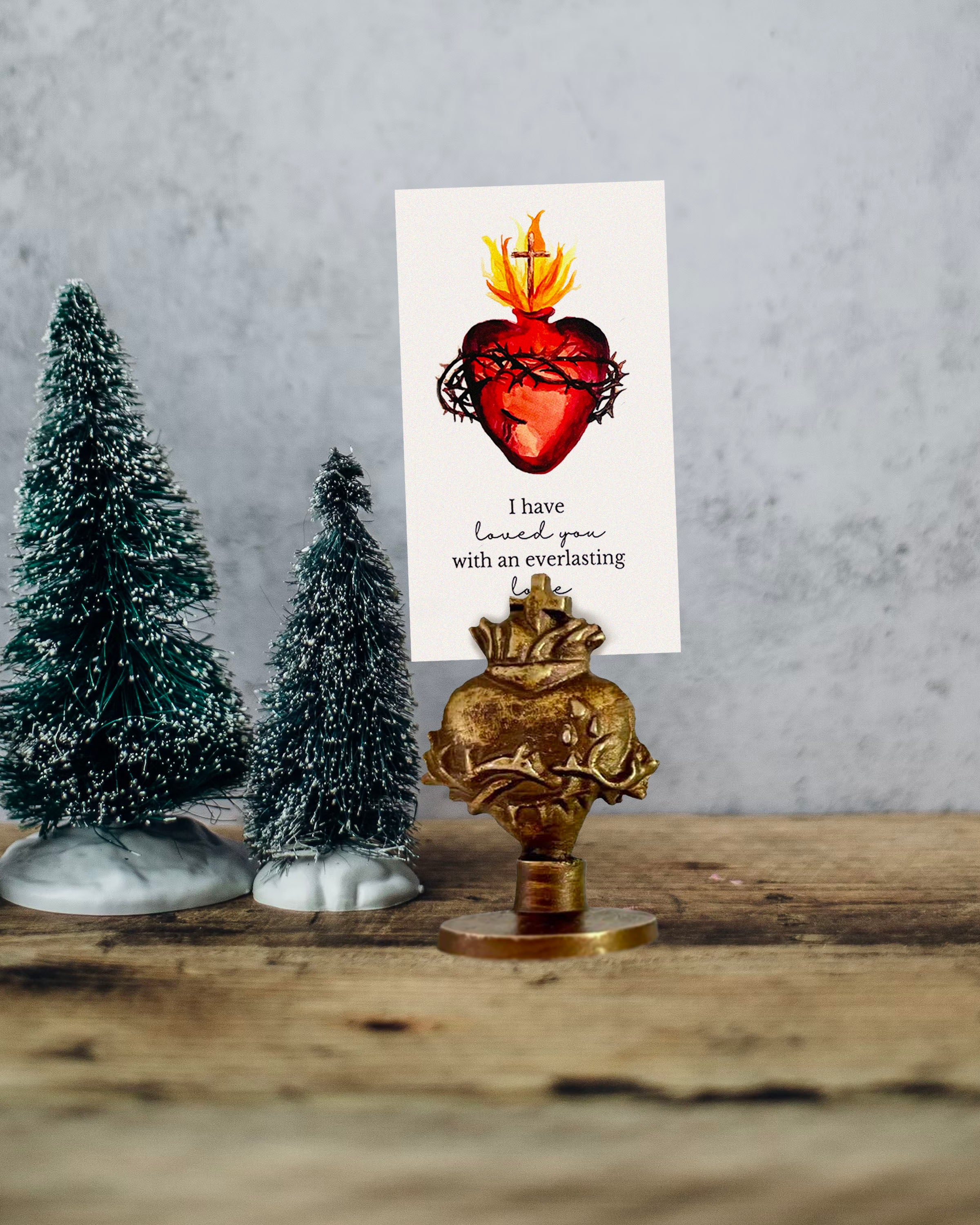 Hearts of the Holy Family Prayer Card Holders – Leanne Bowen