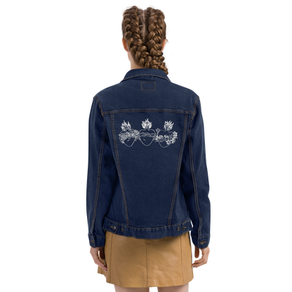 Hearts of the Holy Family Denim Jacket