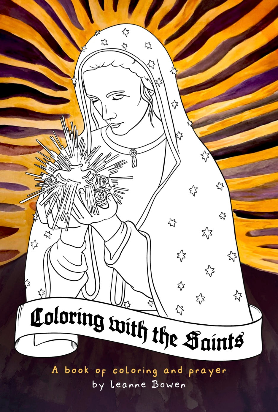 Saints Meditation & Coloring Book (Digital Download)