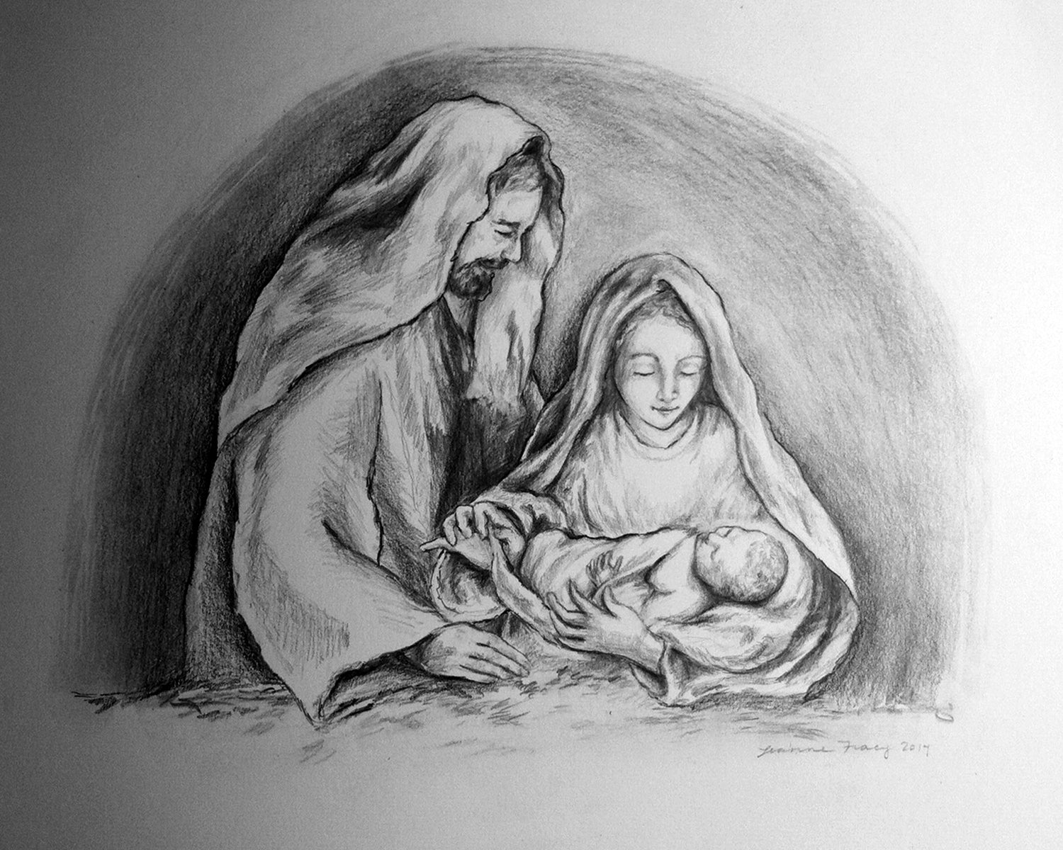 Holy Family Drawing Images  Browse 13987 Stock Photos Vectors and Video   Adobe Stock