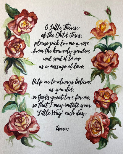 Prayer To Saint Therese