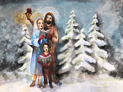 Holy Family Wassailing