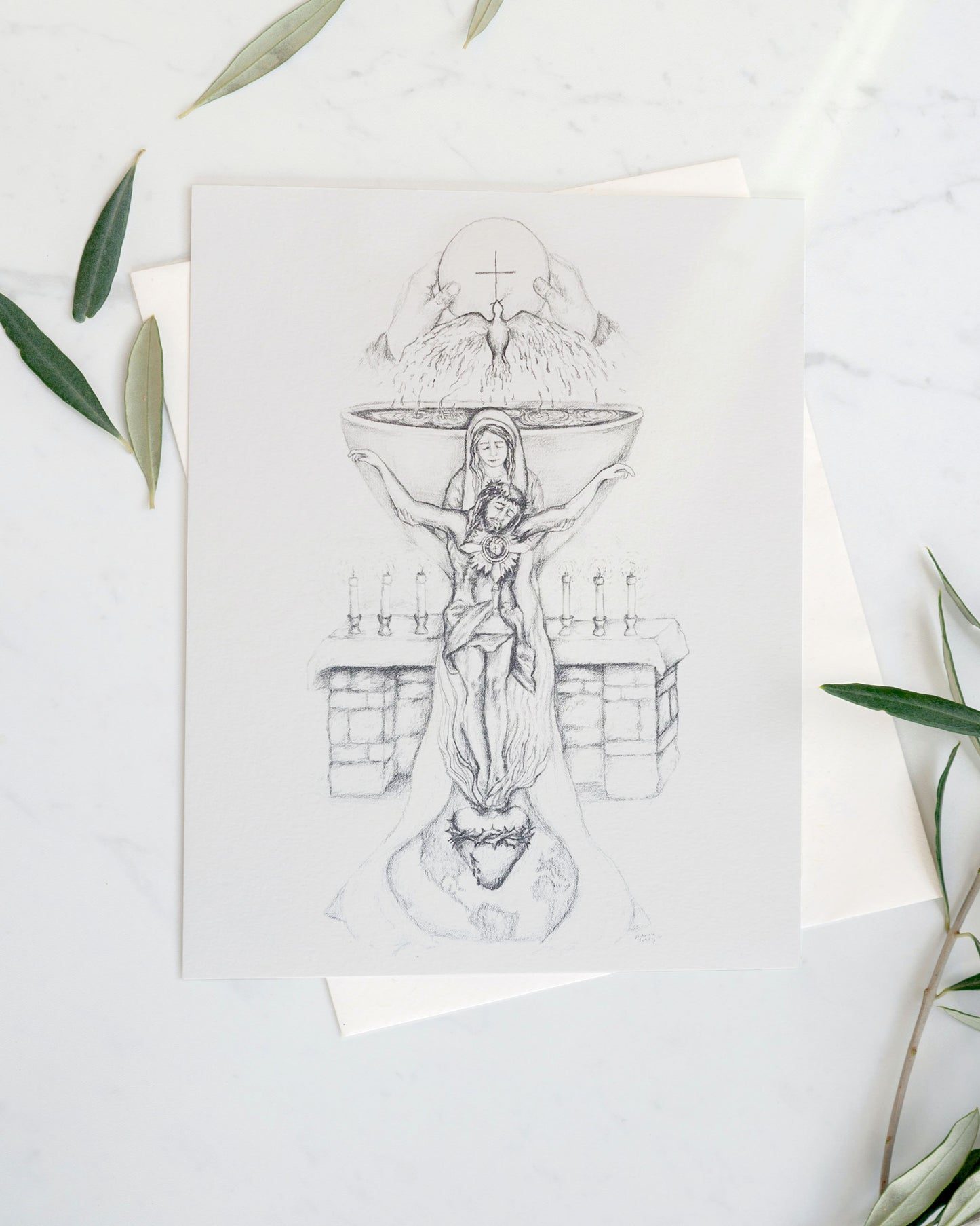 The Eucharist Greeting Cards