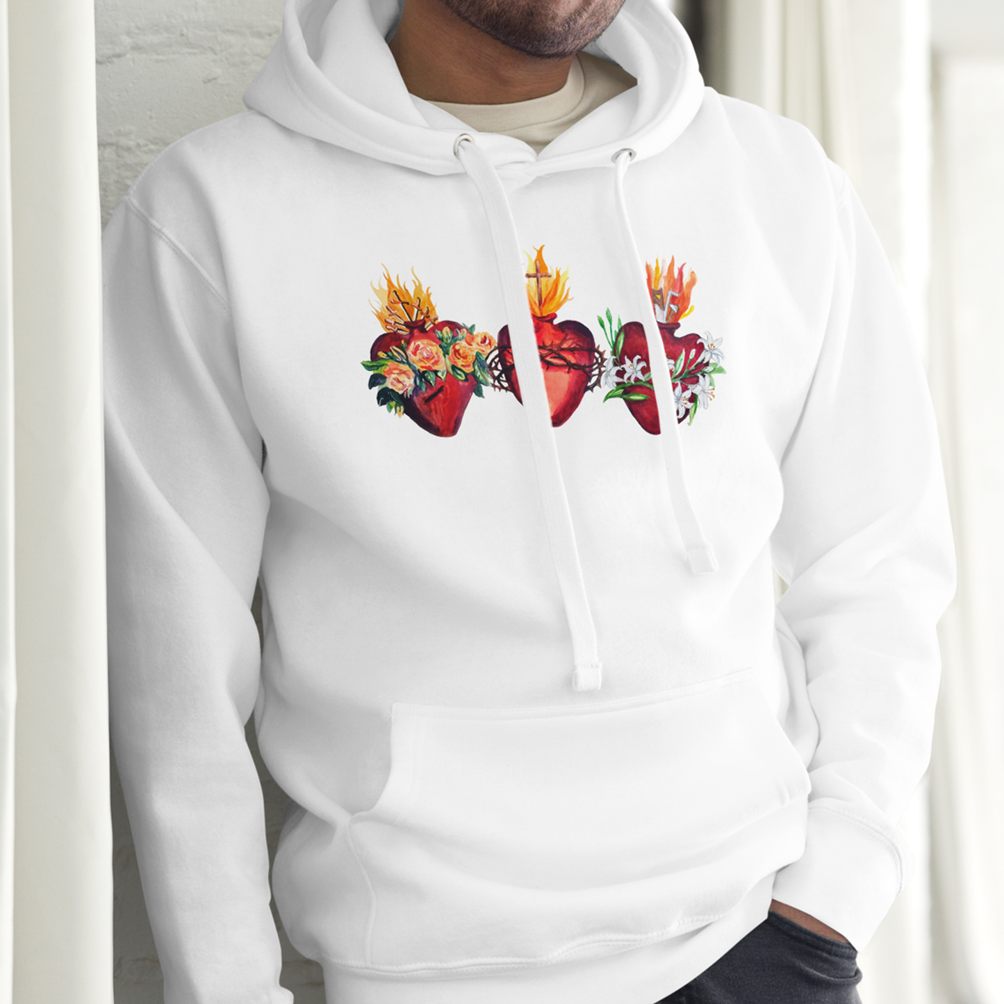 Hearts of the Holy Family Hoodie